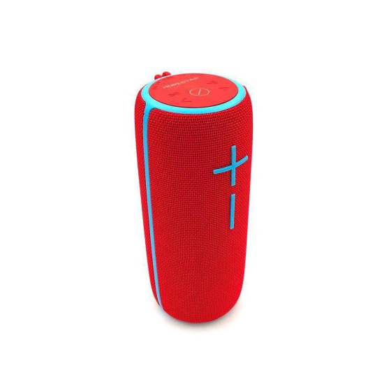 HOPESTAR BLUETOOTH SPEAKER P21 BT/TF/U-DISK/MIC/AUX/POWER BANK/TWS RED